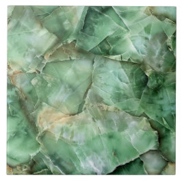 Azulejo Lujoso Gemstone Verde Oscuro Estético Moderno