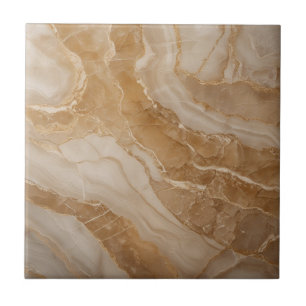 Azulejo Lujoso y Atemporal – Mármol Dorado Elegante