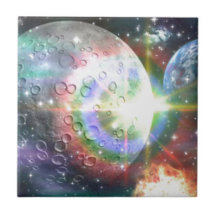 Azulejo luna de arco iris