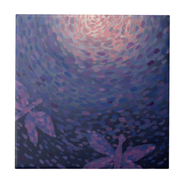 Azulejo Luna de Libélula (Frente)