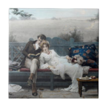 Luna de miel (Novios en un banco)