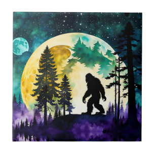 Azulejo Luna de Sasquatch
