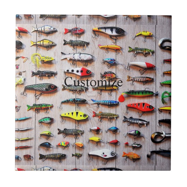 Azulejo Lures Thunder_Cove de pesca clásica (Frente)
