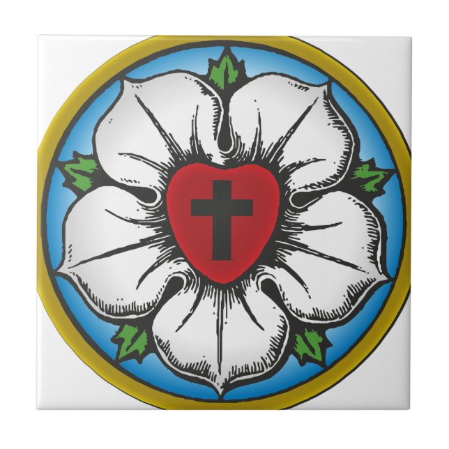 Azulejo luther rosa (Frente)