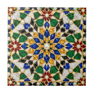 Azulejo Luxuoso Marroquí Zellige