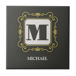 Azulejo Luxury minimal Modern monogram