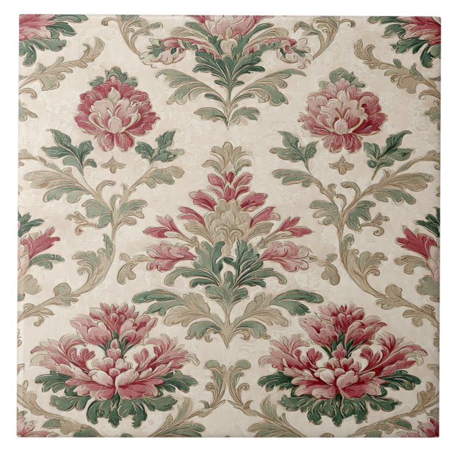 Azulejo Luxury Vintage Imperial Floral (Frente)