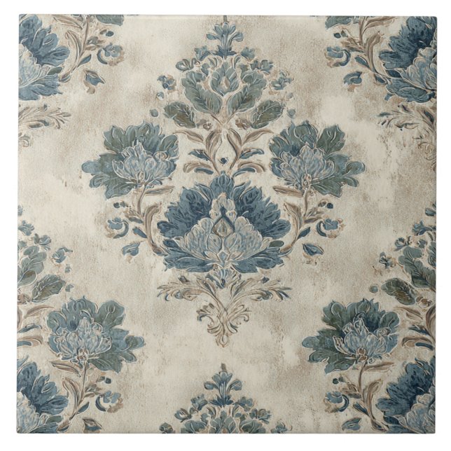 Azulejo Luxury Vintage Imperial Floral (Frente)