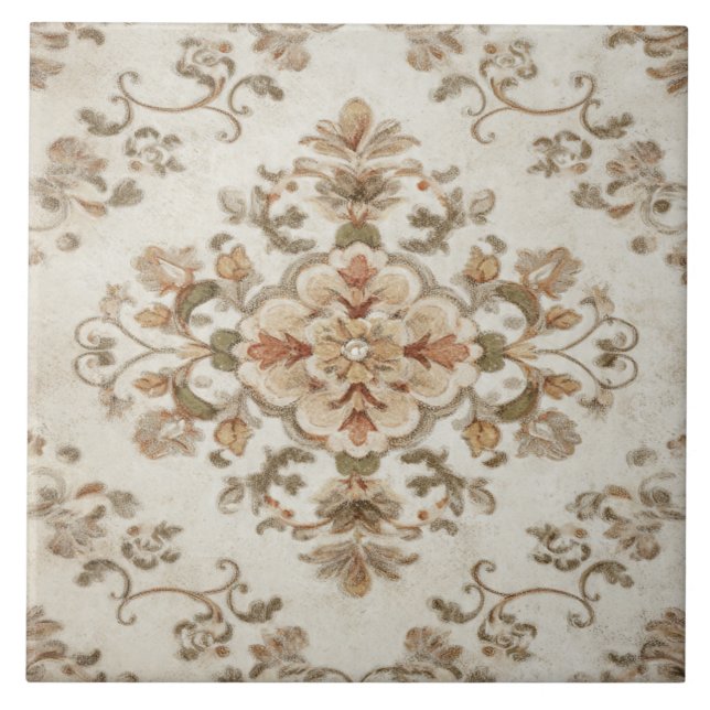Azulejo Luxury Vintage Imperial Floral (Frente)