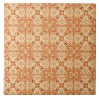 Azulejo Luxury Vintage Islamic Geometric Sand Terracotta 