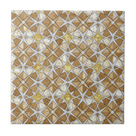 Azulejo Luxury Zellige Moroccan Mosaic Pattern Beige Cream