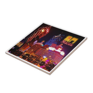 Azulejo luz de CASINO zMO011, Macao o Macao,