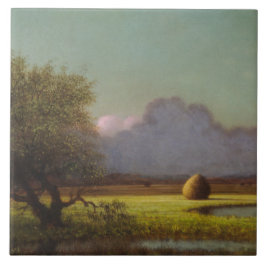 Azulejo Luz del sol y sombra: Los pantanos de Newbury