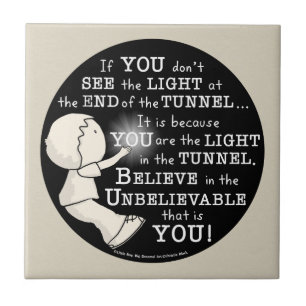 Azulejo Luz en el túnel