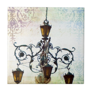 Azulejo Luz Plaza con fondo pastel
