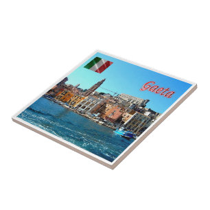 Azulejo LZO003 GAETA MEDIEVAL, Lacio, Italia,