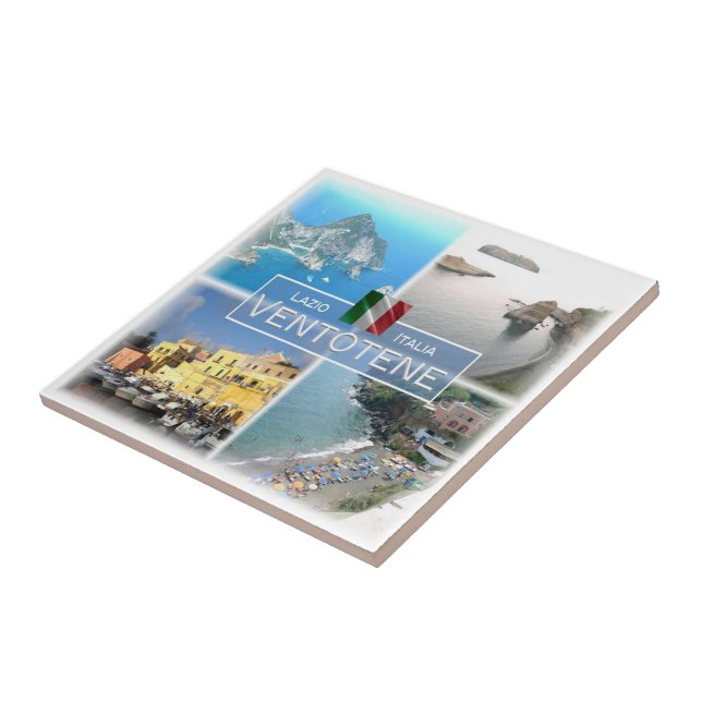 Azulejo LZO045 VENTOTENE, Lazio, Italia, (Lado)