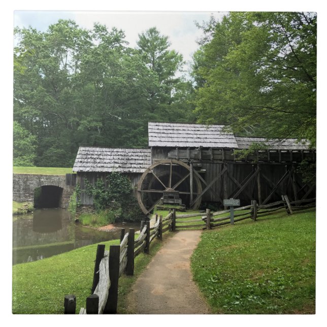 Azulejo Mabry Mill, Virginia (Frente)