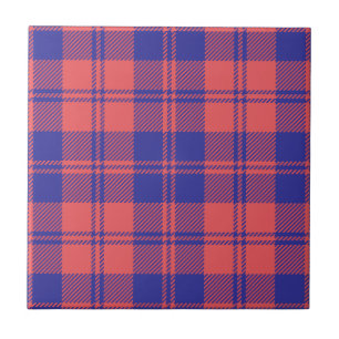 Azulejo MacGregor de Glengyle cazando clanes Tartán Plaid