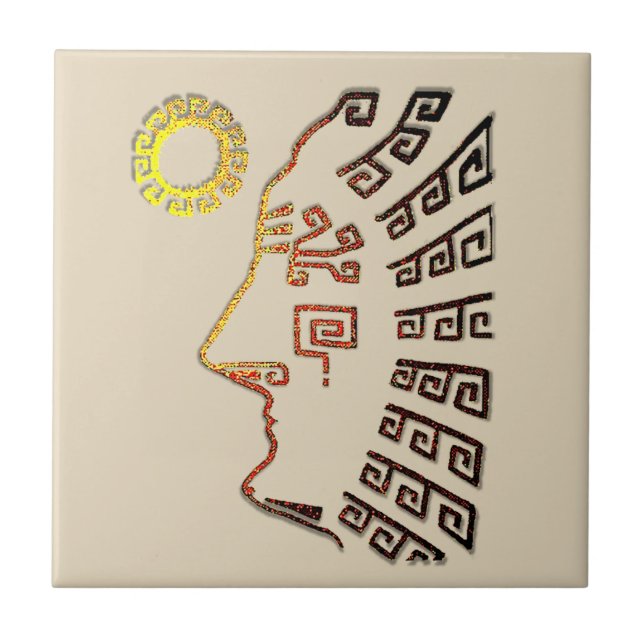 Azulejo Machu Picchu Cusco Perú (Frente)