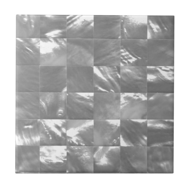 Azulejo Madre del diseño de la perla (Frente)