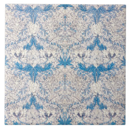 Azulejo Madreselva Azul (por William Morris)