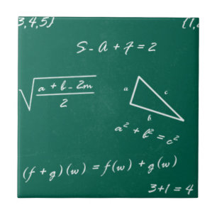 Azulejo maestro de matemáticas algebra geek