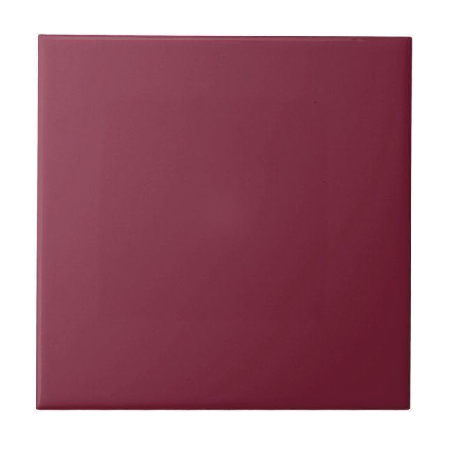 Azulejo Magenta oscura de moda - mosaico cerámico (Frente)