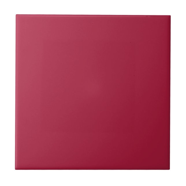 Azulejo Magenta Prime — Color sólido rosa medio (Frente)