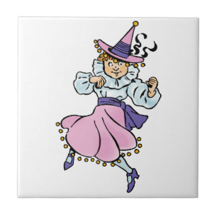 Azulejo Mago de cosecha de Oz, Chica de baile lindo Munchk