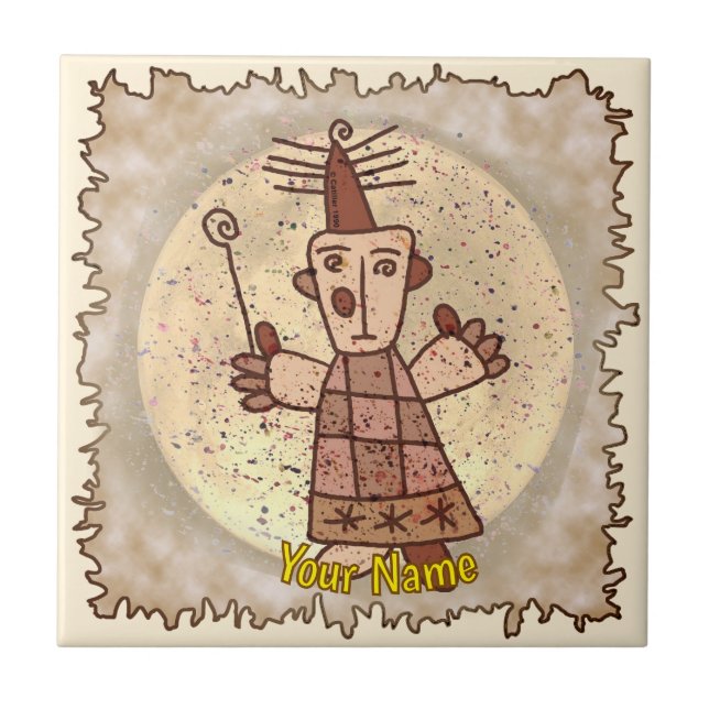 Azulejo Mago Tribal (Frente)