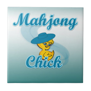 Azulejo Mahjong Chick #3