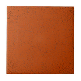 Azulejo Mahogany Brown Crackle Glazon Tile de color sólido
