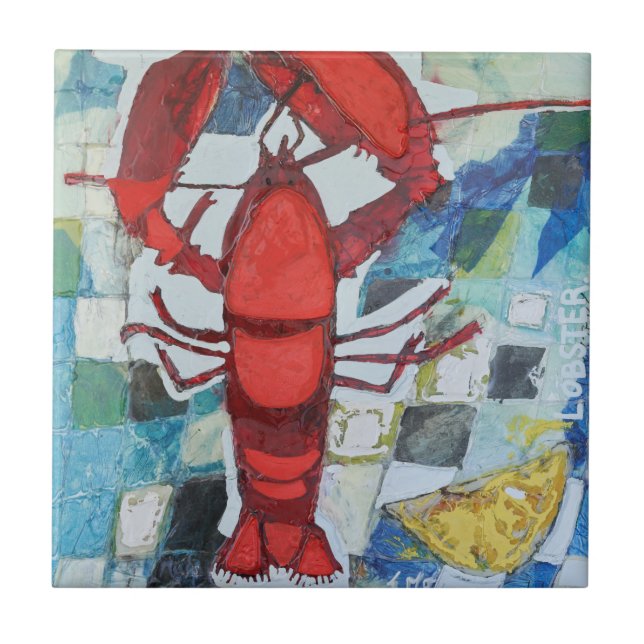 Azulejo Maine Lobster (Frente)