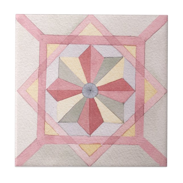 Azulejo Majolica acuarela (Frente)