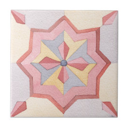 Azulejo Majolica acuarela