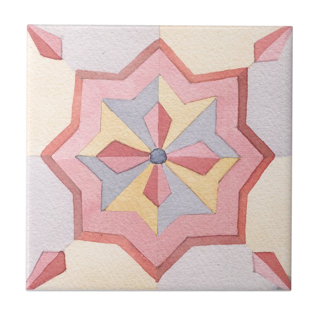 Azulejo Majolica acuarela (Frente)