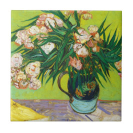 Azulejo Majolica Jar Brands Oleander Vincent van Gogh