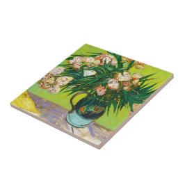 Azulejo Majolica Jar Brands Oleander Vincent van Gogh
