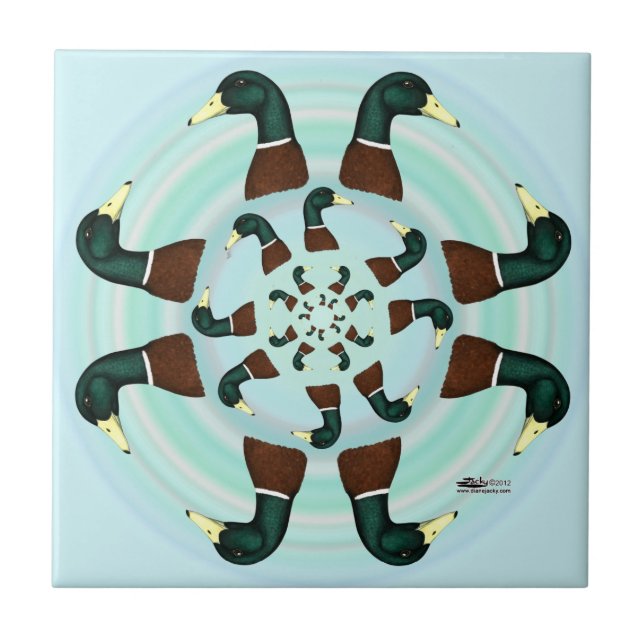 Azulejo ¡Mallards Galore! (Frente)