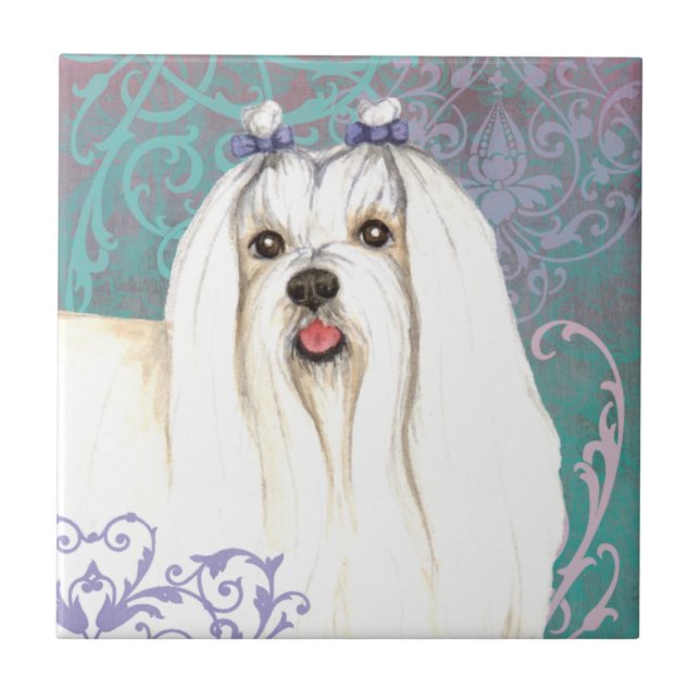 Azulejo Maltés elegante (Frente)