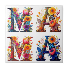 Azulejo MAMA Floral