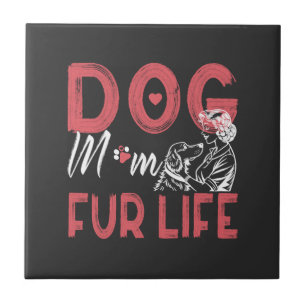 Azulejo Mamá Perro Para Toda La Vida Regalos Del Día De La