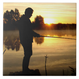 Azulejo Mañana de Angler