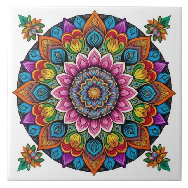 Azulejo Mándala (Frente)
