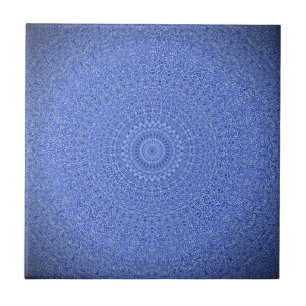 Azulejo Mandala azul