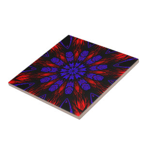 Azulejo Mandala Suroeste Hippie Boho Moda Bohemias