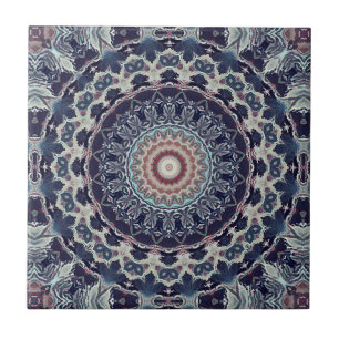 Azulejo Mandalas de círculo redondo geométrico abstracto s
