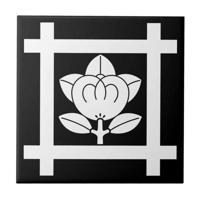 Azulejo Mandarina para la secta Nichiren (Frente)