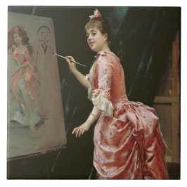 Azulejo Mando de Modelo (por Raimundo de Madrazo)